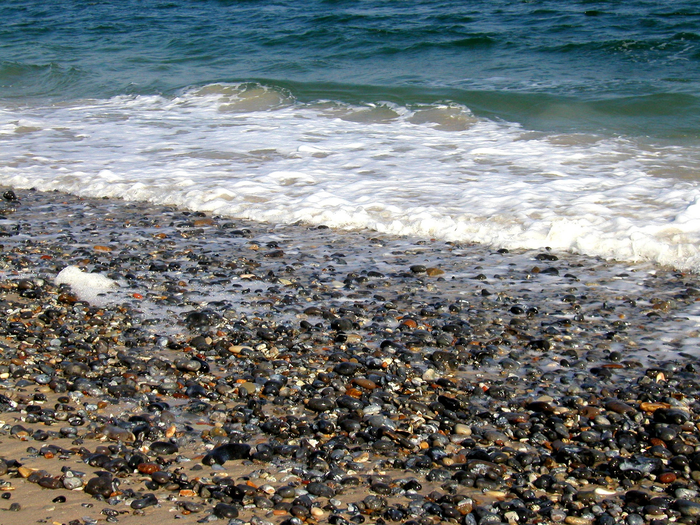 Feuersteine auf der Düne Helgoland