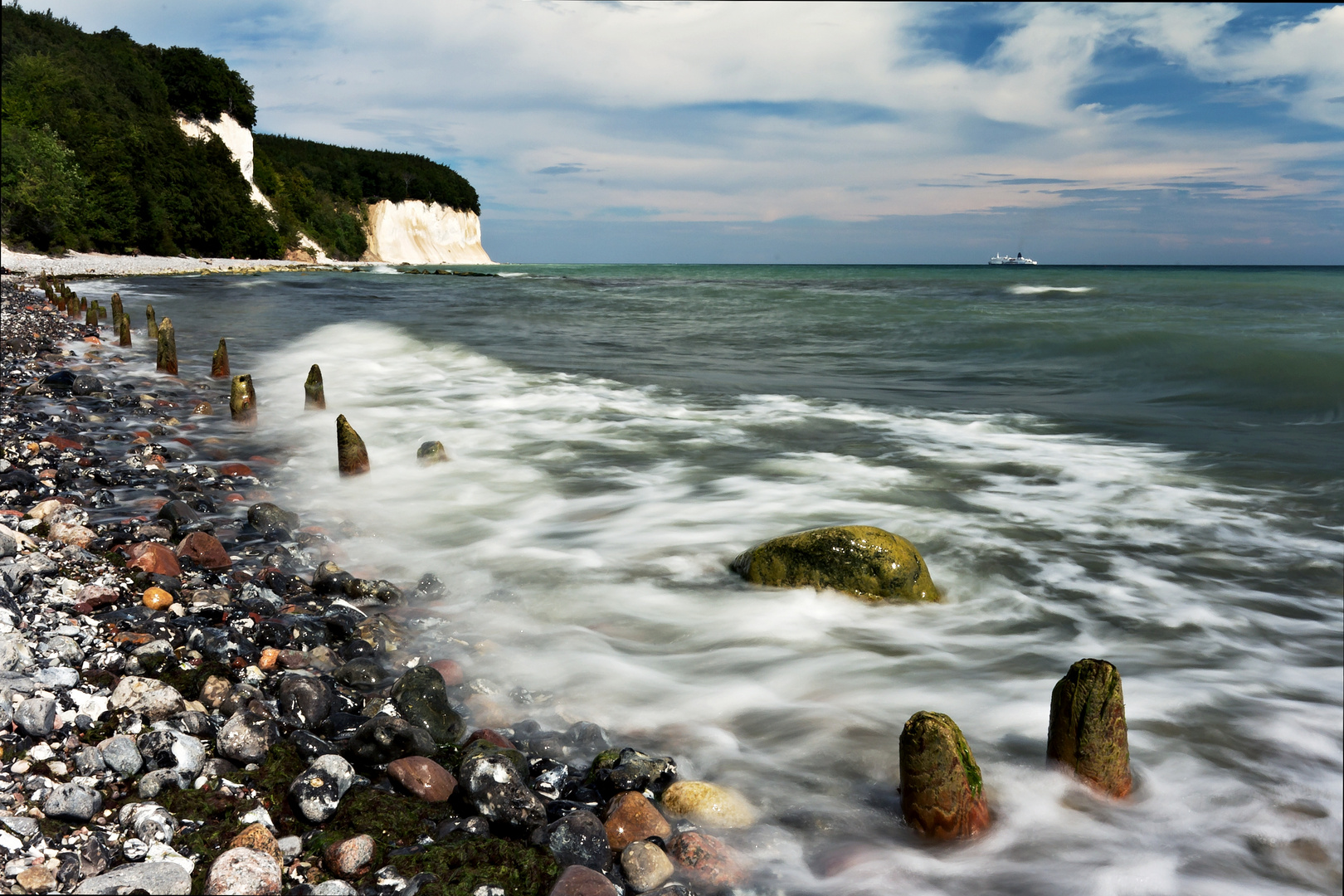 Feuersteinstrand auf Rügen