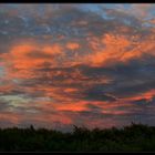 Feuertanz am Himmel