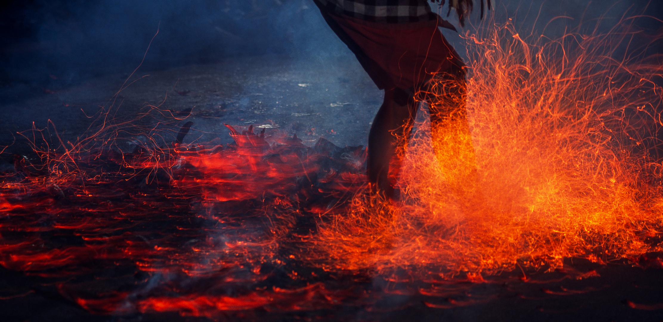 Feuertanz in Ubud auf Bali