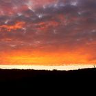 Feuerteppich über der Eifel