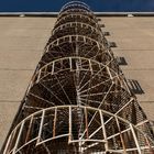 Feuertreppe an der Fassade