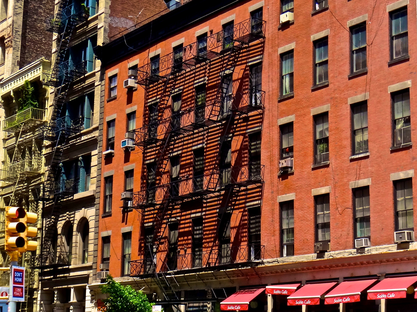 Feuertreppe in SoHo