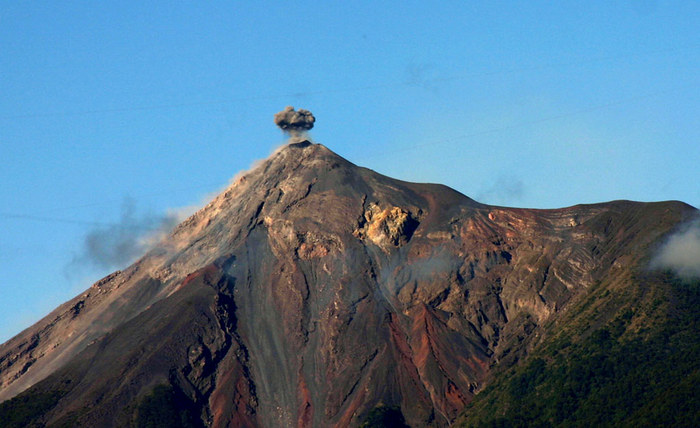 Feuervulkan in Guatemala
