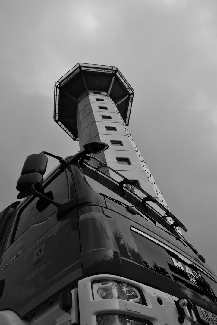 Feuerwehr am Hochheideturm Willingen