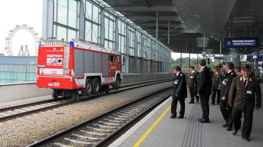 Feuerwehr auf Schienen