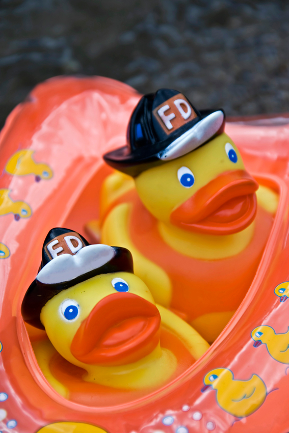 Feuerwehr-Enten