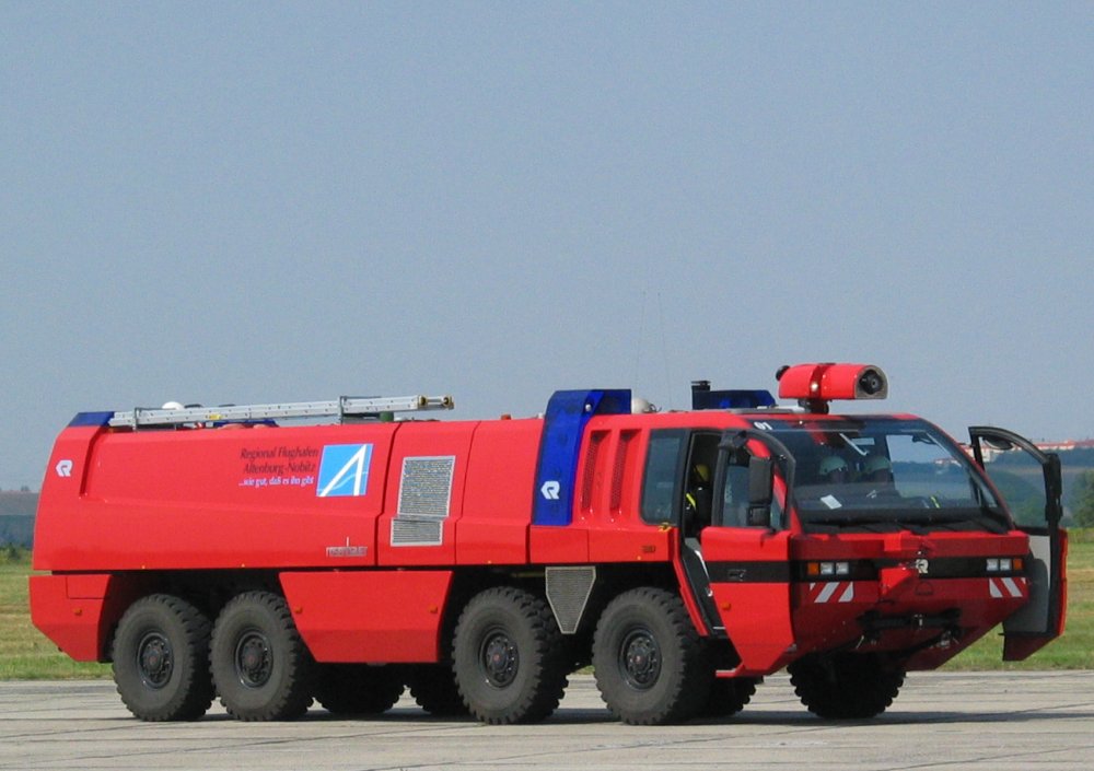 Feuerwehr - Flugplatz Altenburg Nobitz