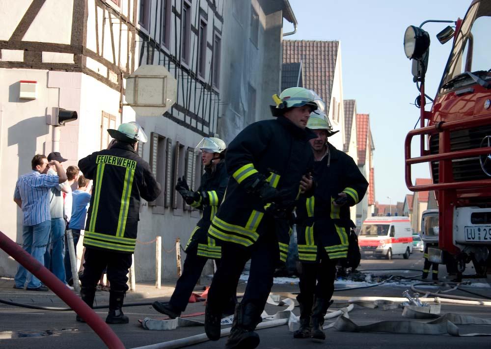 Feuerwehr im Einsatz