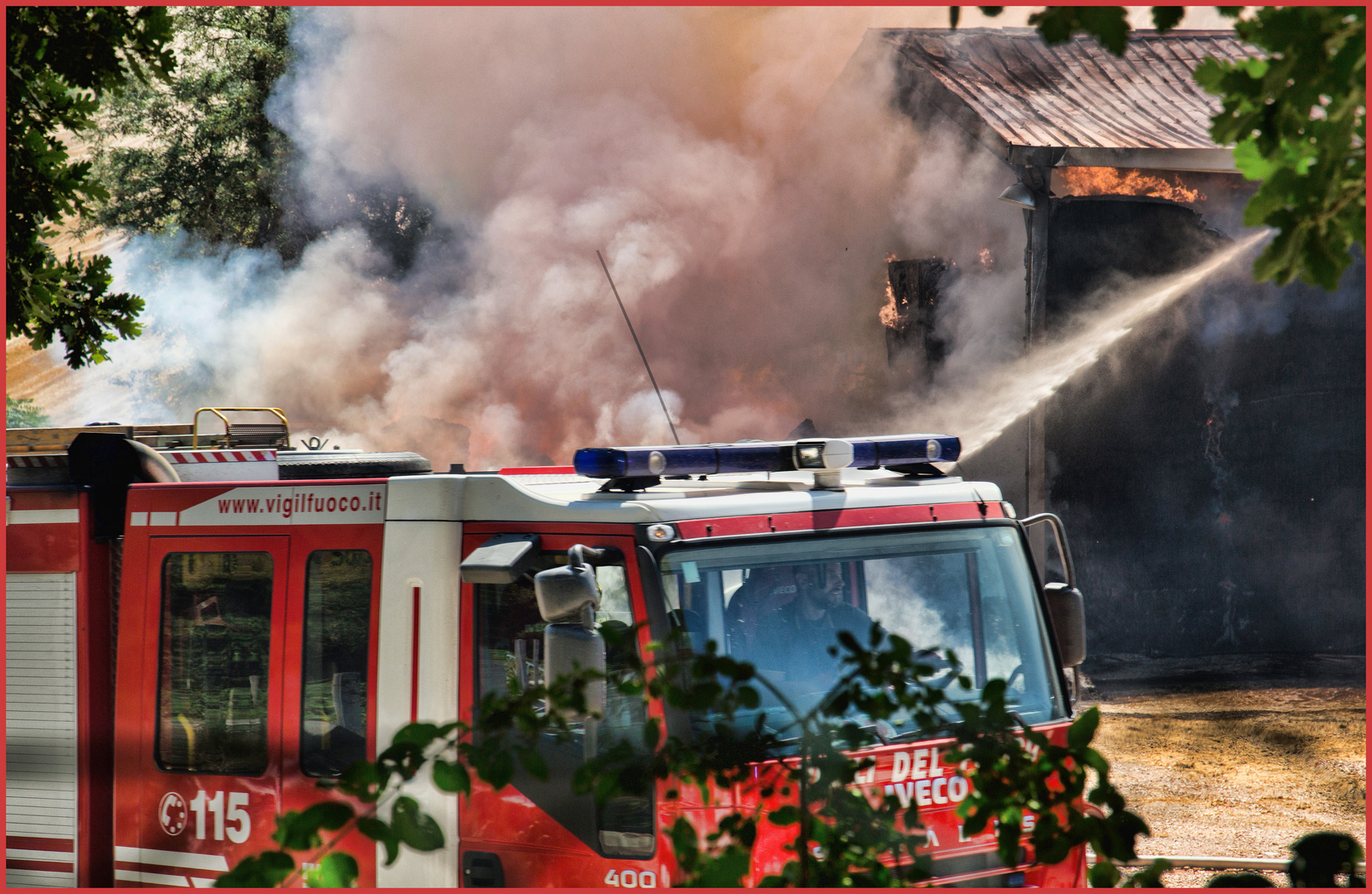 Feuerwehr im Einsatz