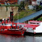 Feuerwehr im Medienhafen