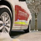 Feuerwehr im Schnee..