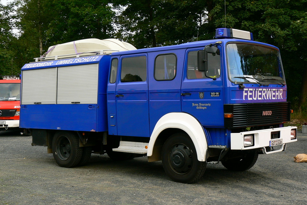 Feuerwehr in blau.............