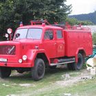 feuerwehr LKW aus Kroatien in Fužine