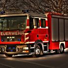 Feuerwehr Löschfahrzeug MAN von der Firma Ziegler