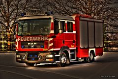 Feuerwehr Löschfahrzeug MAN von der Firma Ziegler