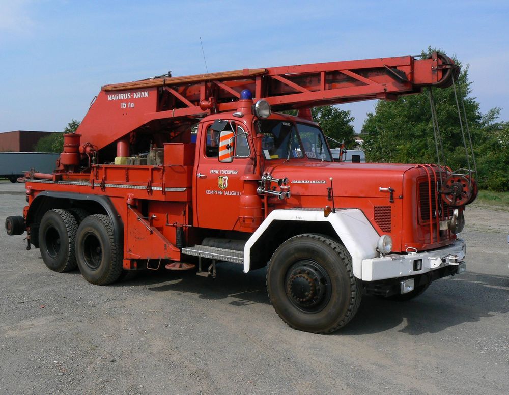 Feuerwehr Magirus KW 15