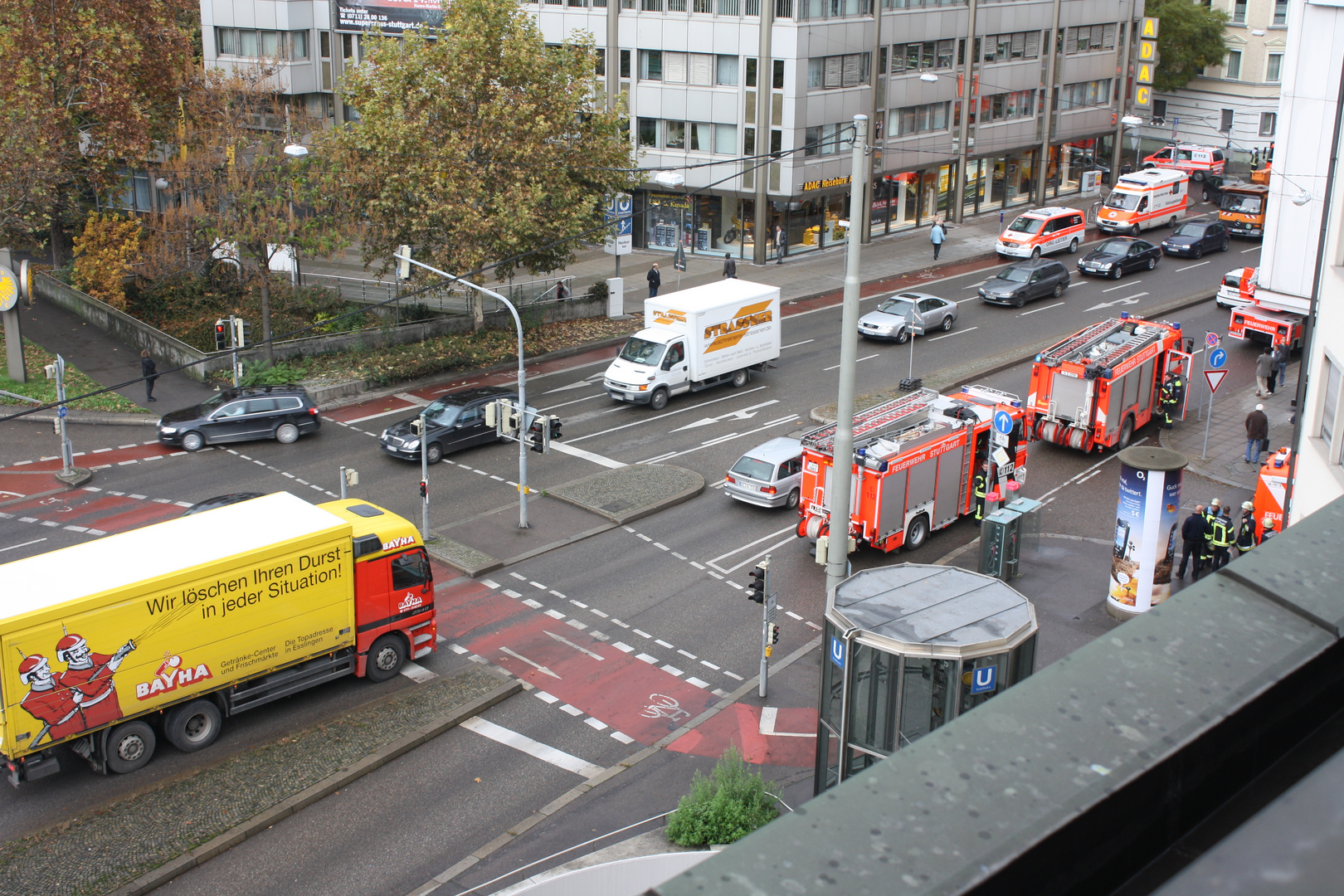 Feuerwehr mit eignem Catering-service