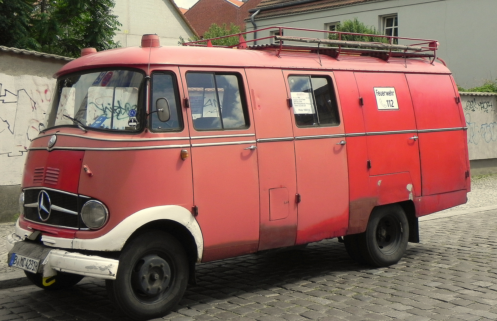 Feuerwehr mit modernster Technik :-)