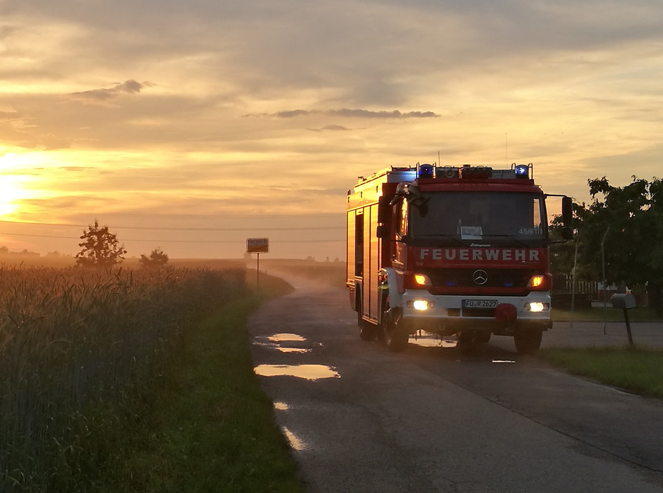 Feuerwehr Rüstwagen