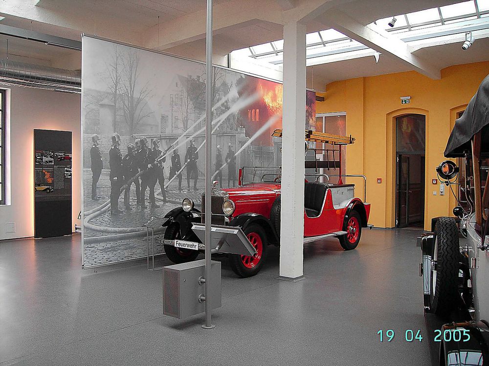 Feuerwehrauto Automobilmuseum Zwickau
