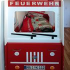 Feuerwehrbett Frontalansicht