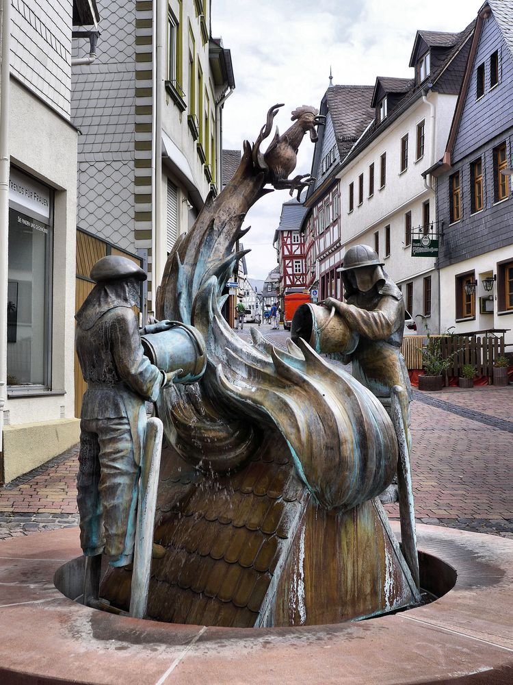 Feuerwehrbrunnen in Bad Camberg