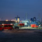 Feuerwehreinsatz am Baakenhafen