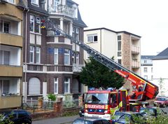 Feuerwehreinsatz in der Goethestraße