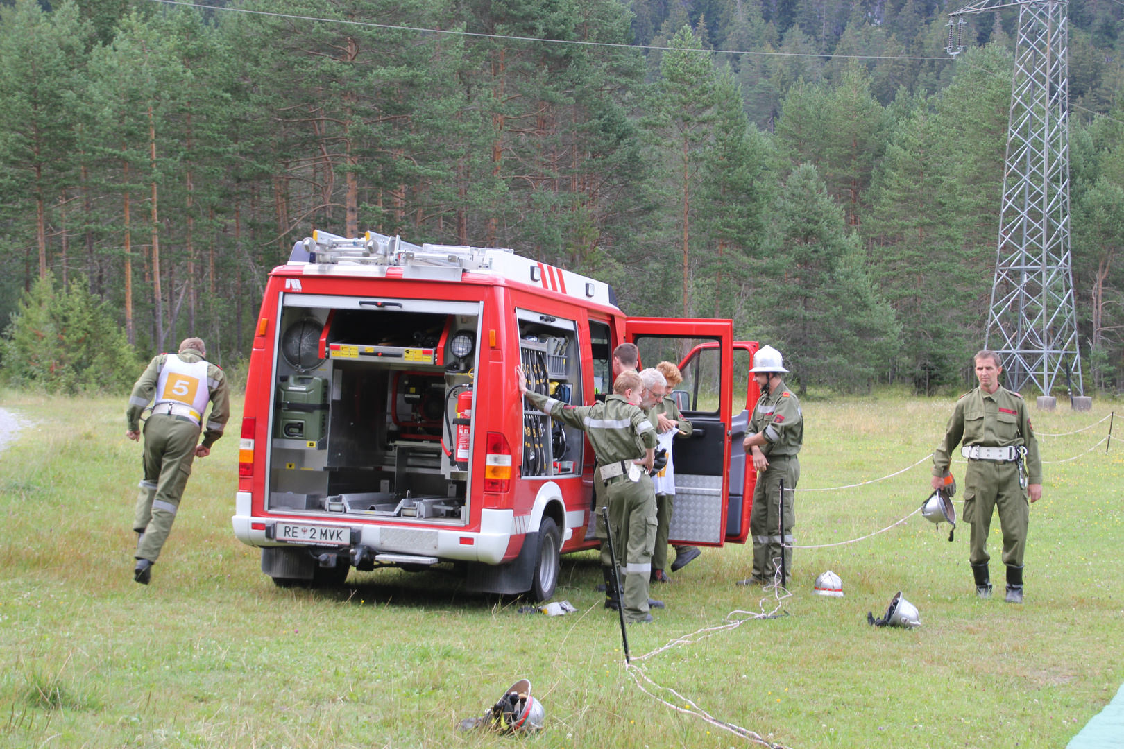 Feuerwehreinsatz in Tirol