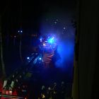 Feuerwehreinsatz nachts