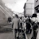 Feuerwehreinsatz um 1950