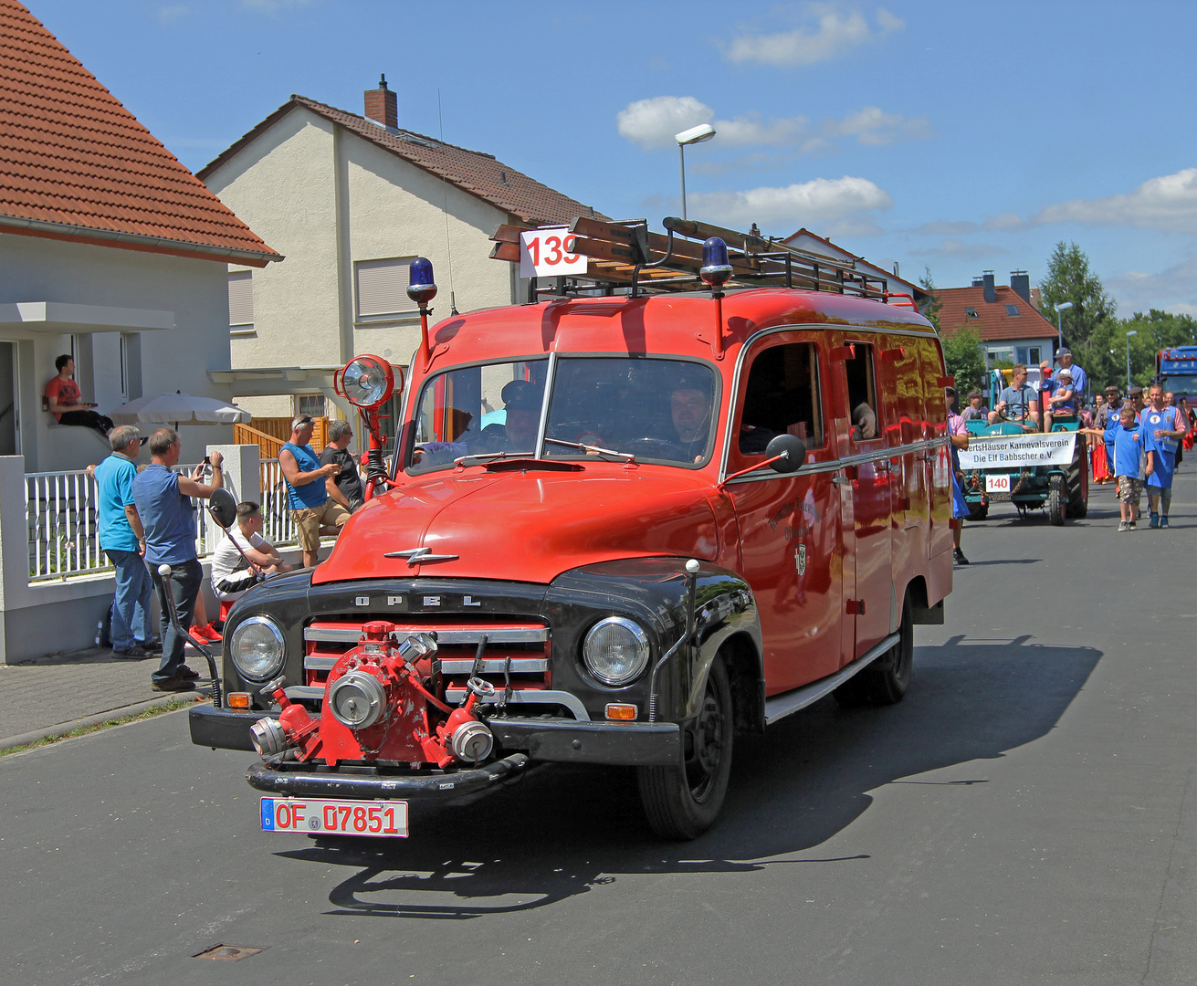 Feuerwehrfahrzeug - Opel Blitz