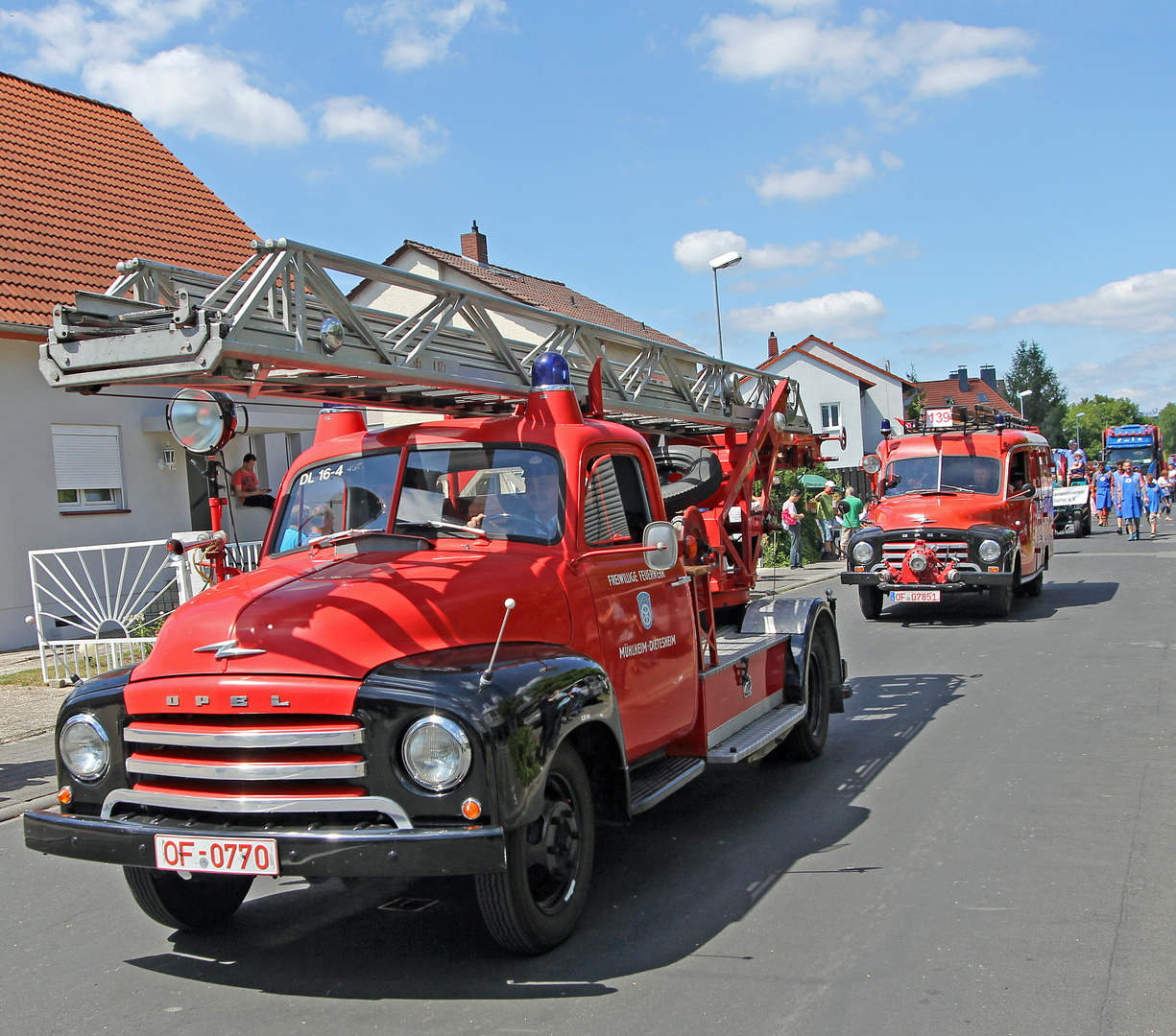 Feuerwehrfahrzeug - Opel Blitz
