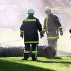 Feuerwehrmänner im Einsatz