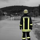 Feuerwehrmann im Einsatz