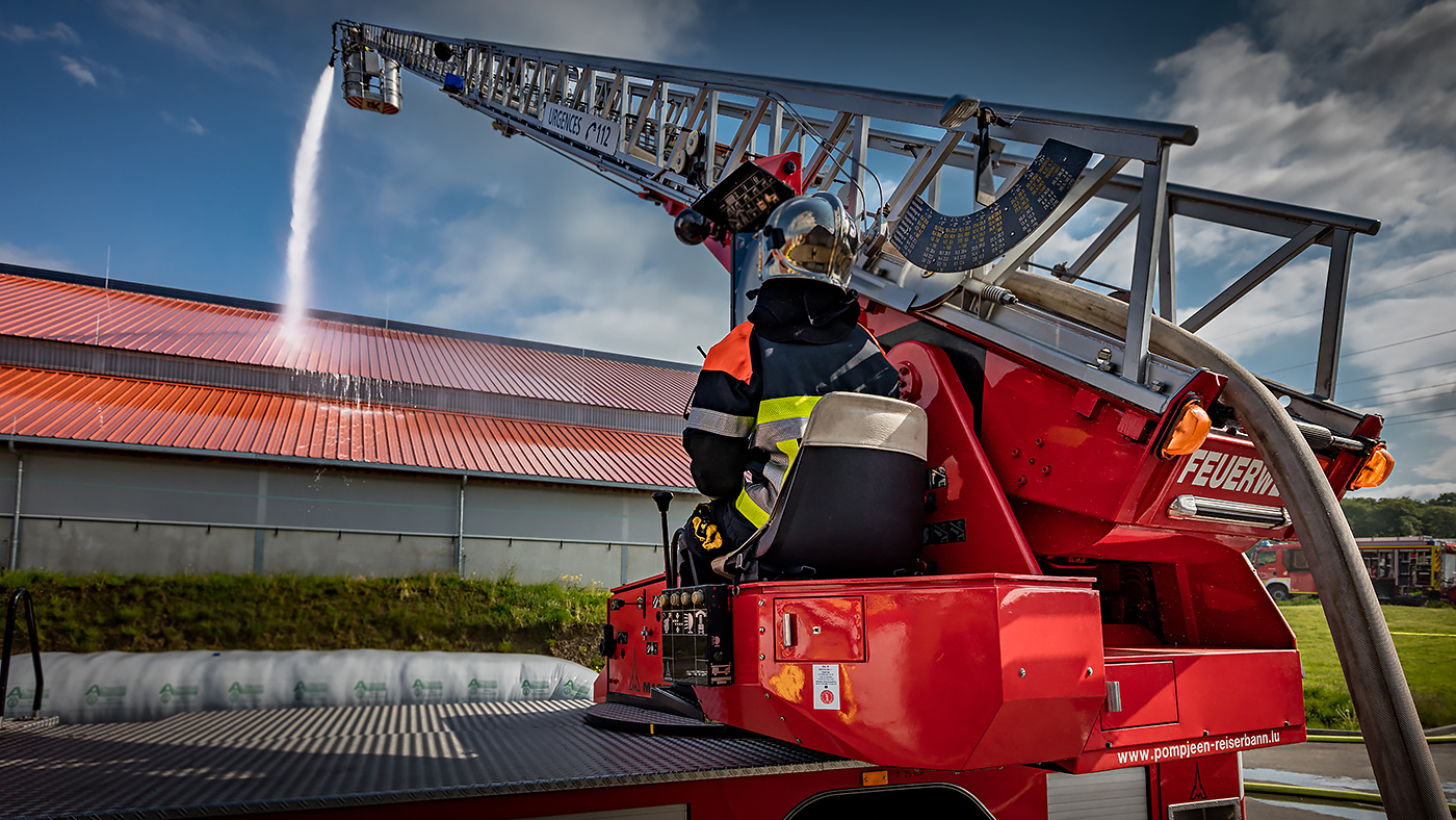 Feuerwehrübung