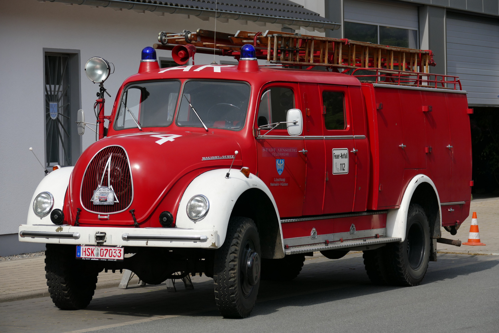 Feuerwehrveteran-Magirus Deutz