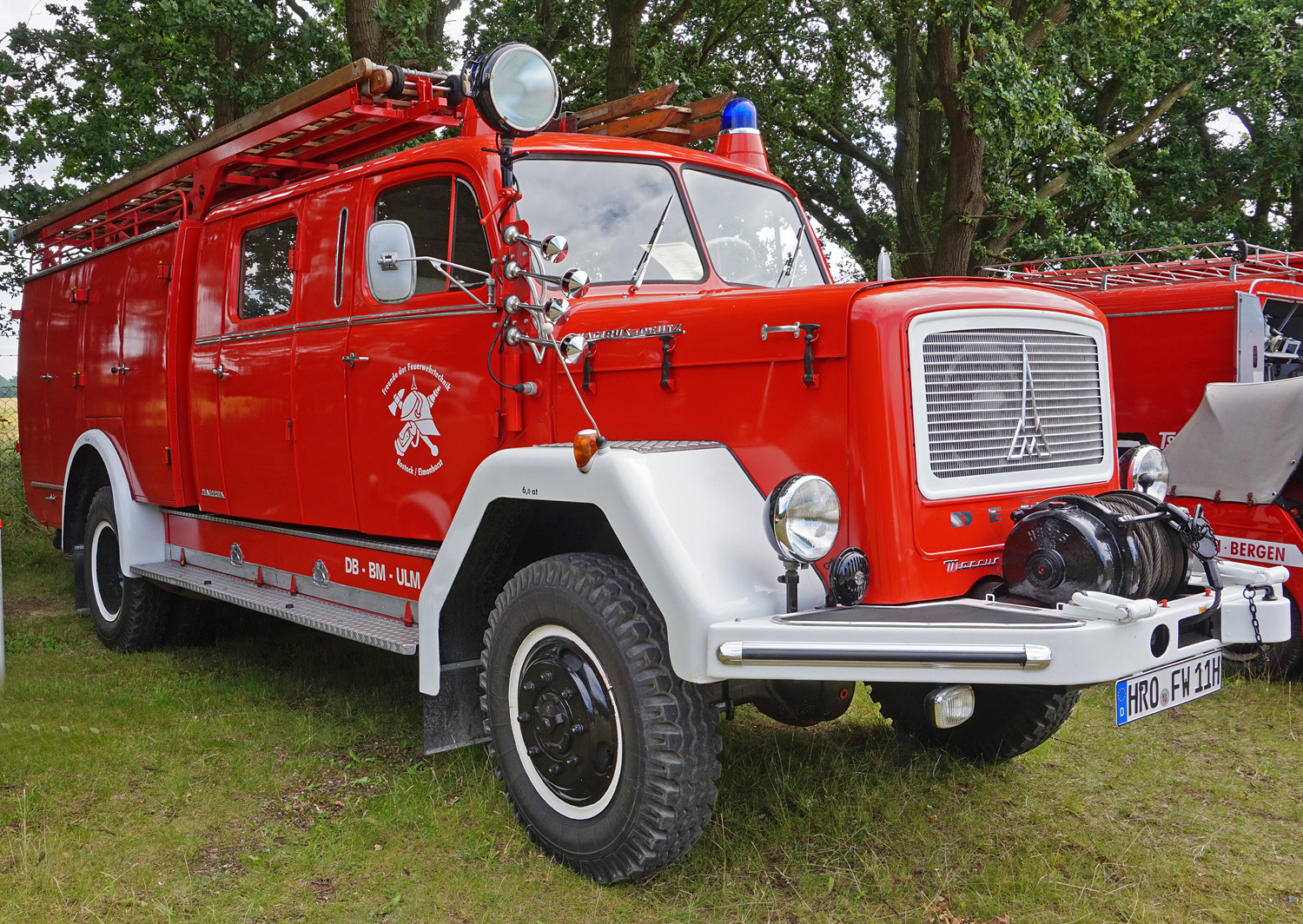 Feuerwehrwagen aus Rostock/Elmenhorst