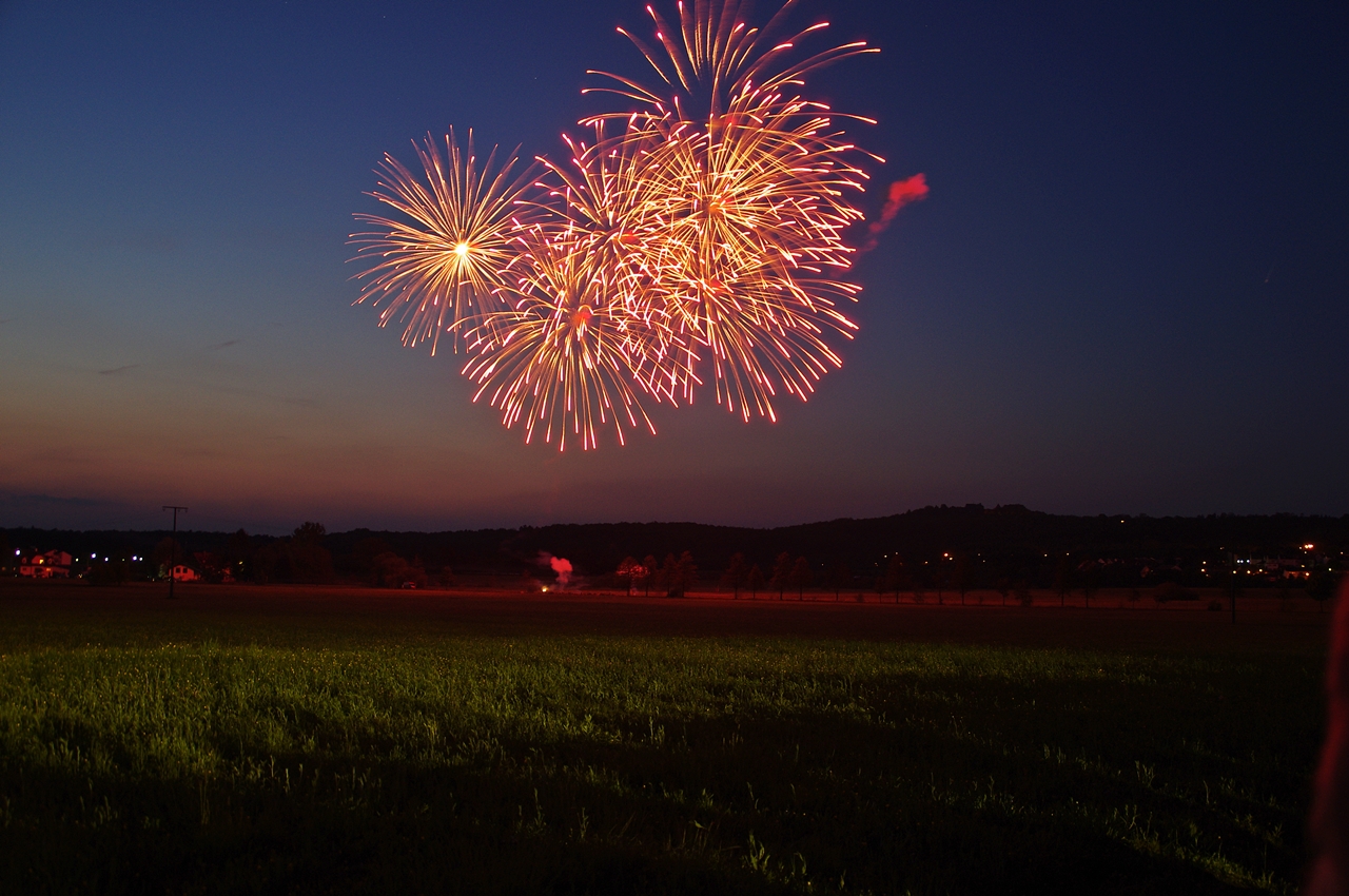 Feuerwerk - 1. Gehversuche