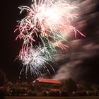 Feuerwerk 1000jahre Wolmirstedt zweiter Versuch