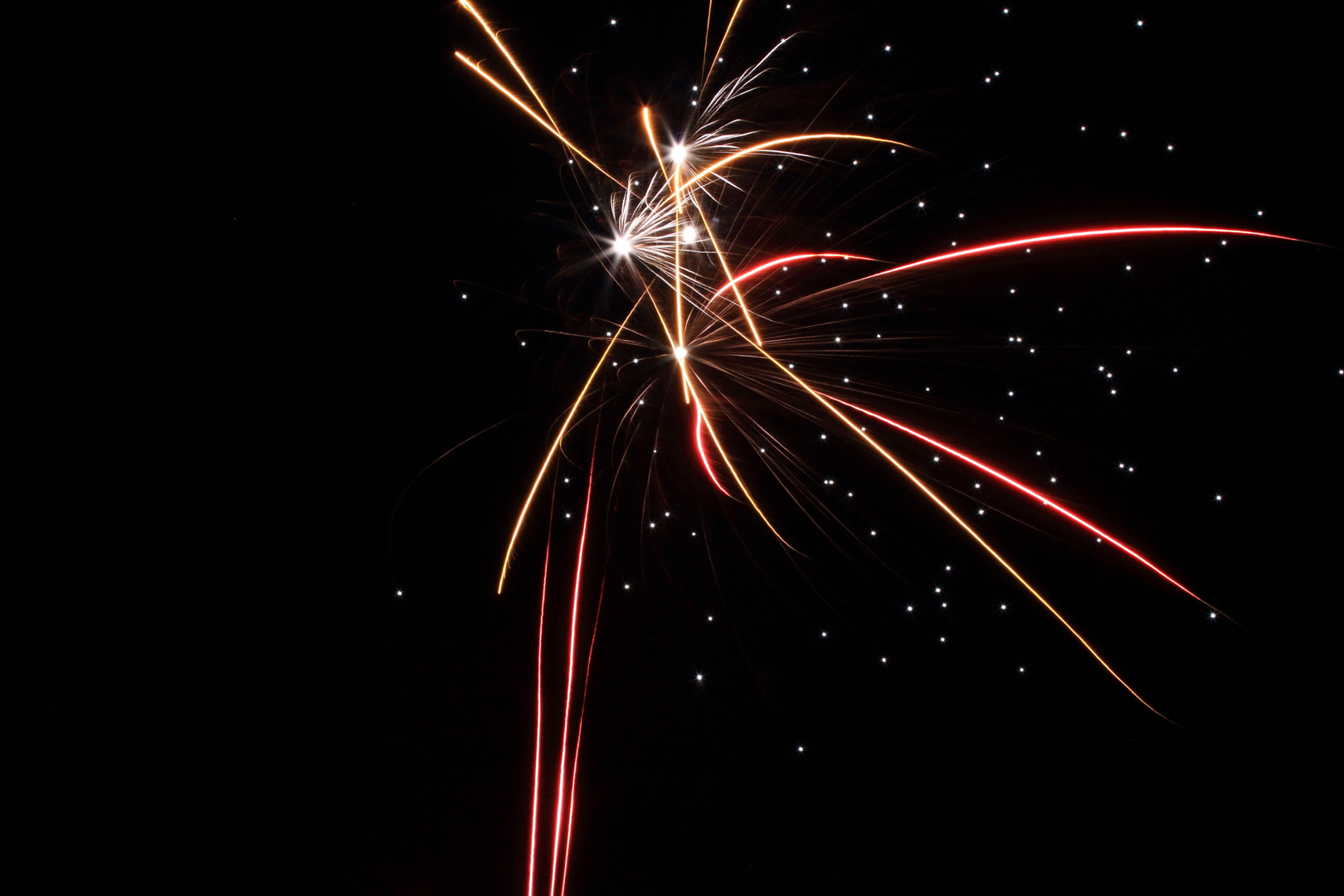 Feuerwerk 2012 über Brackel