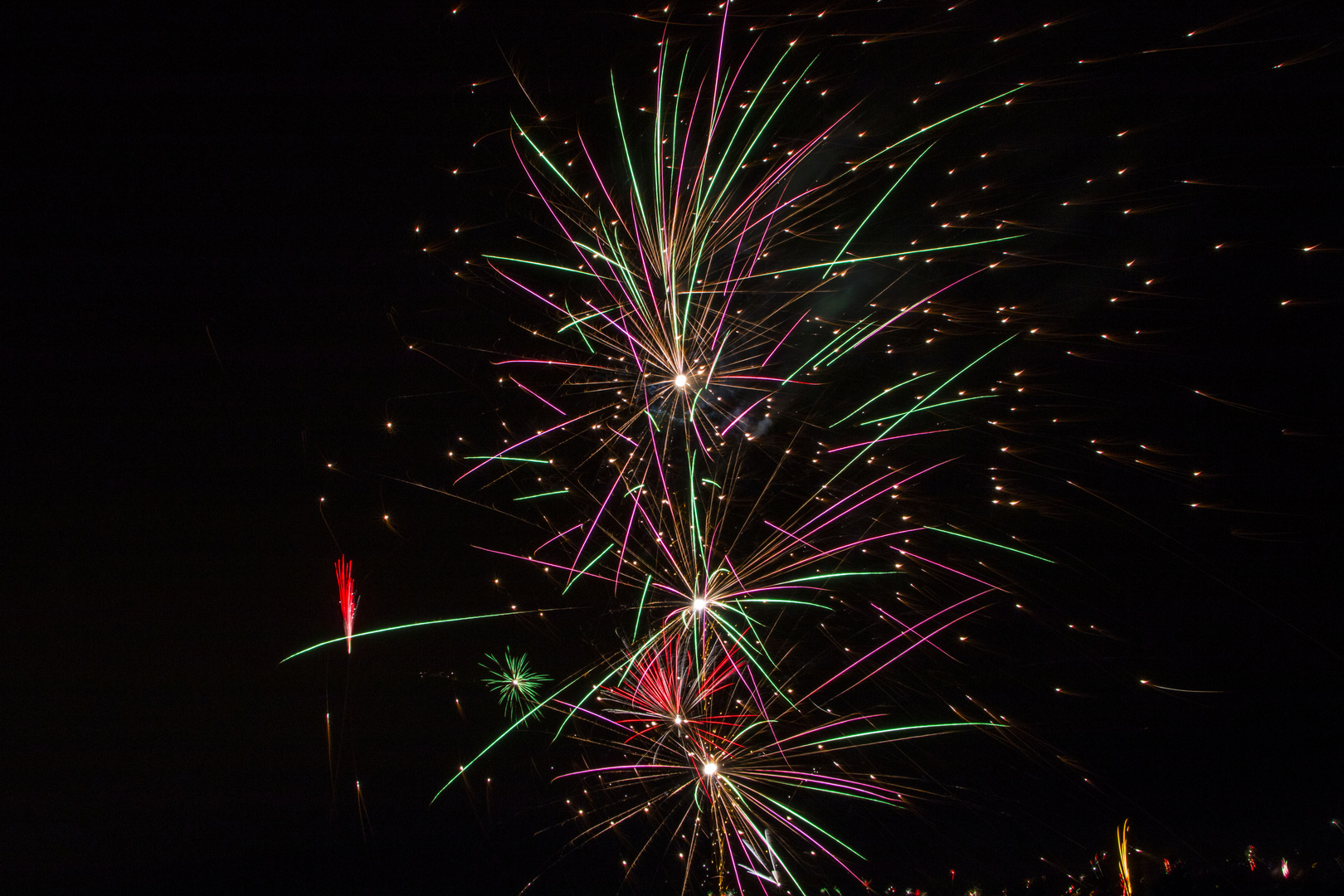 Feuerwerk 2014 in Köln