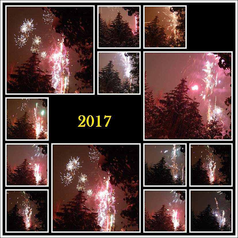 Feuerwerk. 2017