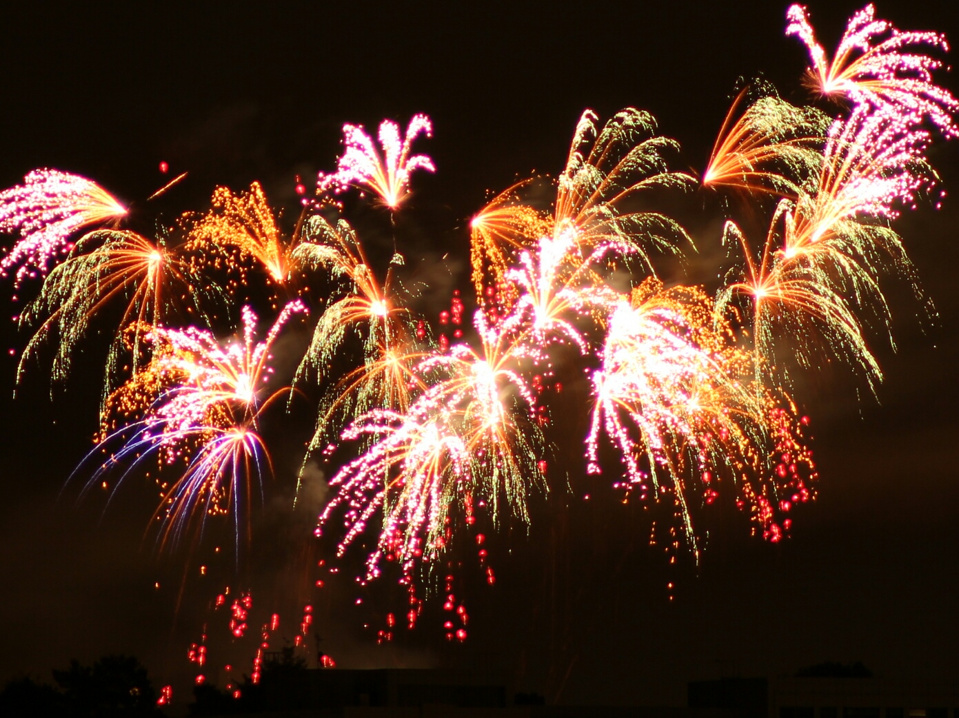 Feuerwerk 4. Juli