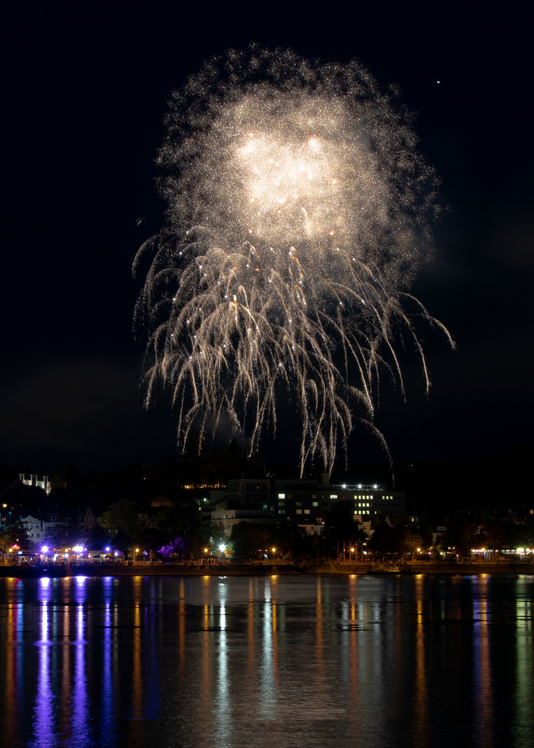 Feuerwerk ...