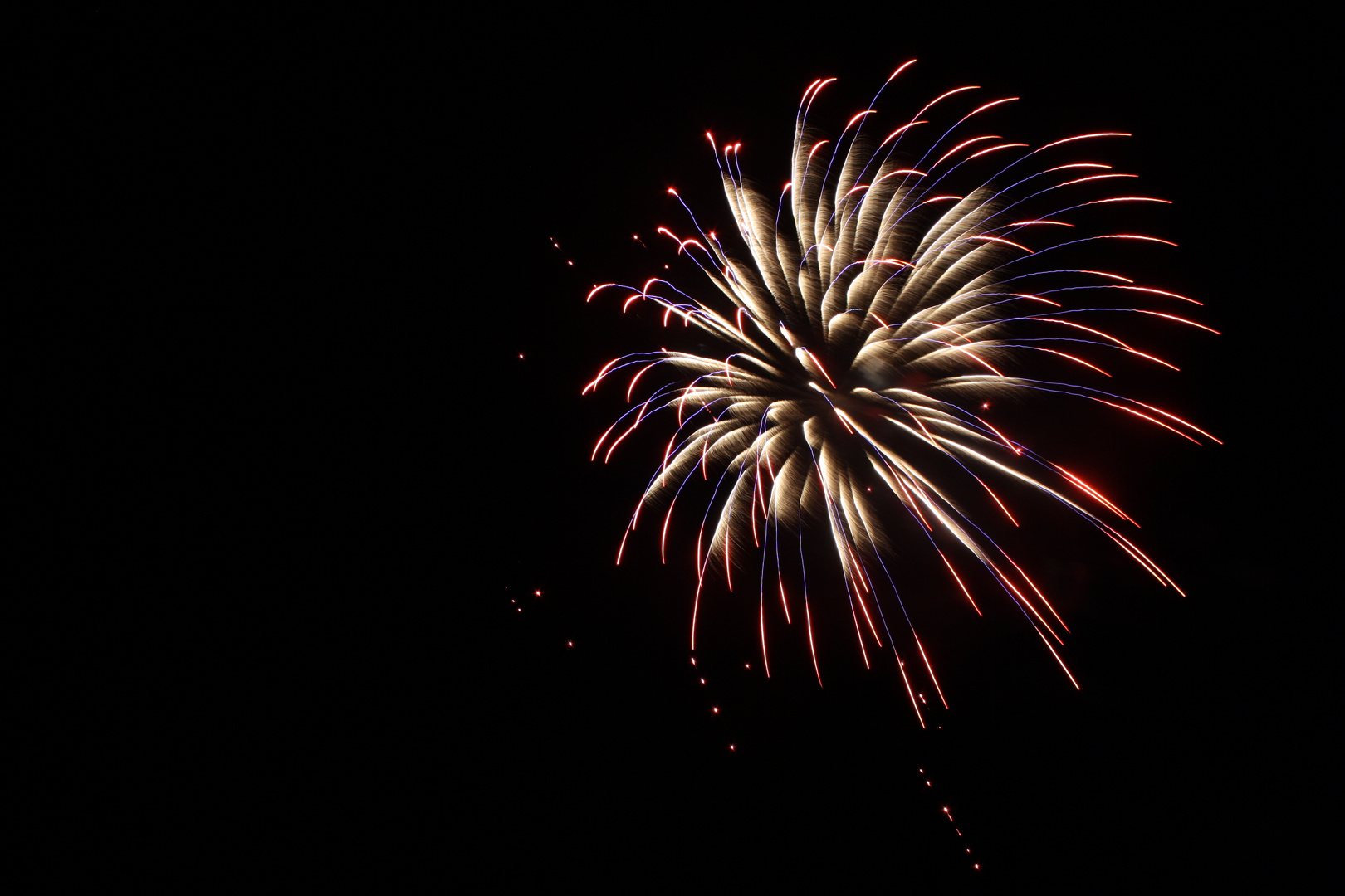 Feuerwerk.