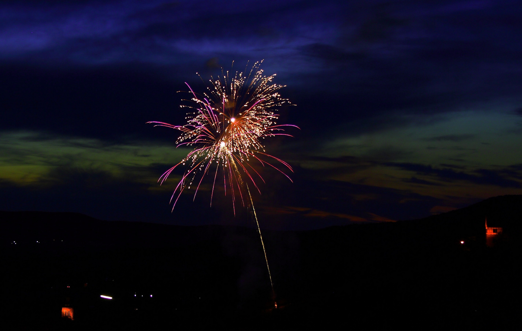 Feuerwerk als Kunst