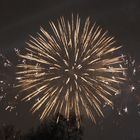 Feuerwerk am Brandenburger Tor