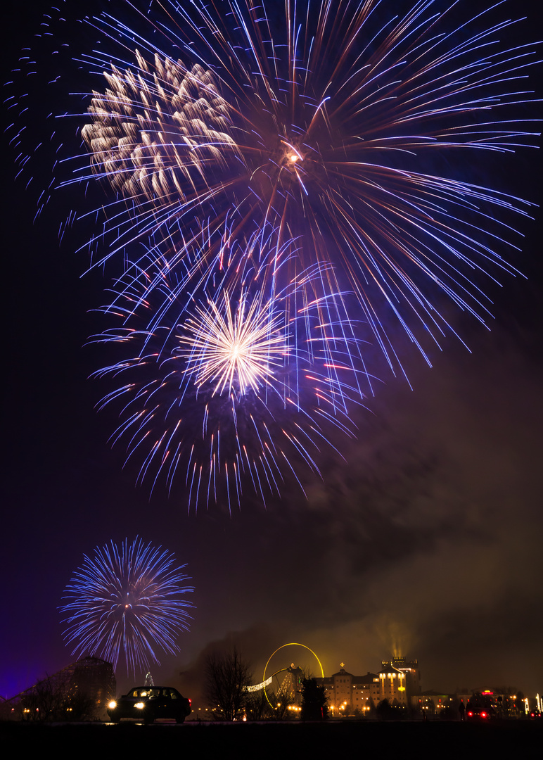 Feuerwerk am Europa Park 2015/16 -1